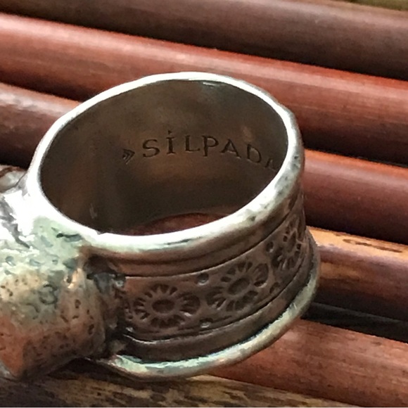 Silpada Sterling Silver Solitaire Cubic Zirconia Ring Size 6 - Picture 8 of 9